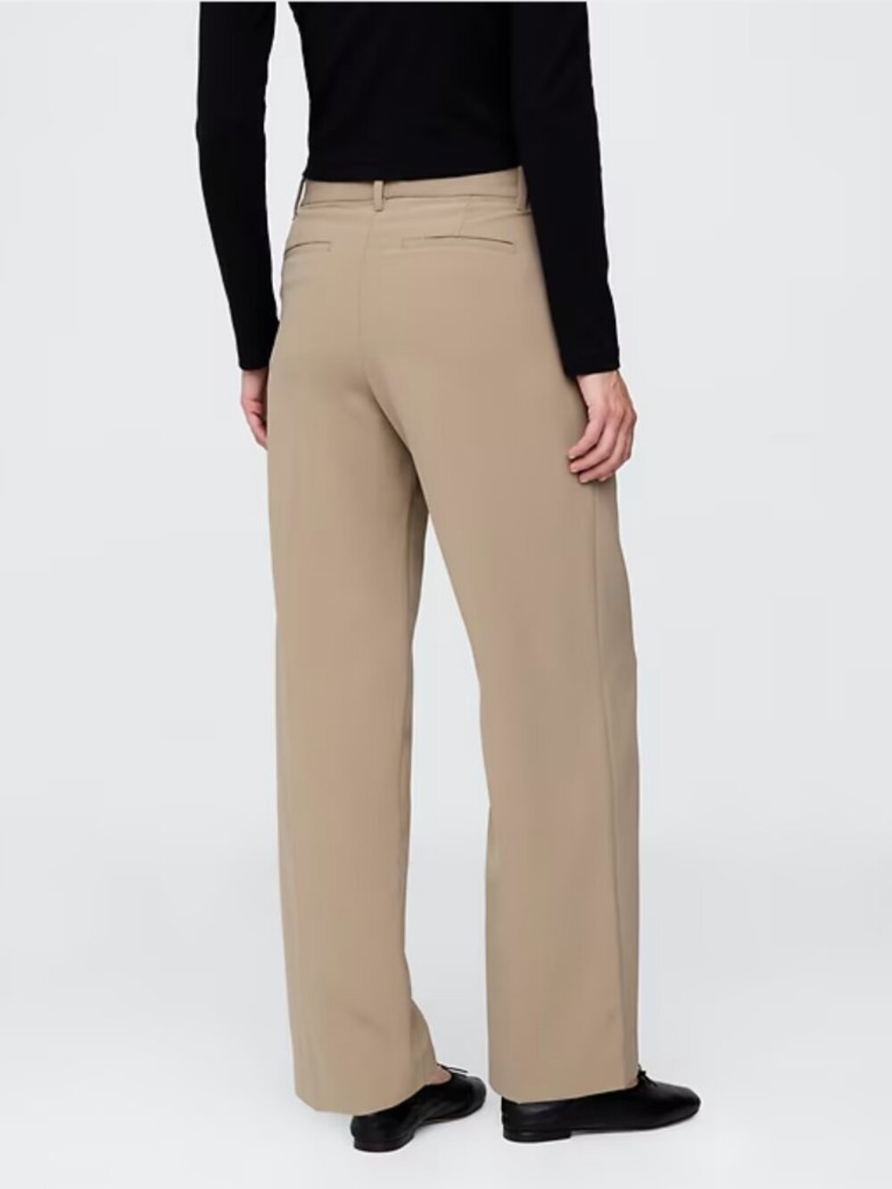365 Low Rise Pleated Wide-Leg Trousers - Picture 7 of 8